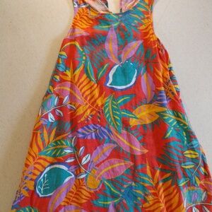 Beachy Linen Dress XS